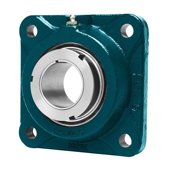 Dodge Industrial Flange Block Bearing; 4 Bolt Square Flange Block; 2-7/16 in. Bore; 8 in. Bolt Circle Diameter F4B-GT-207 - main